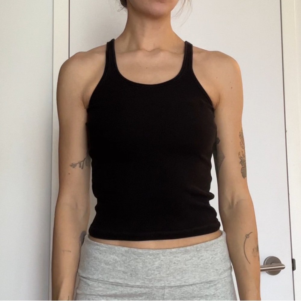 Anine Bing Black Tank